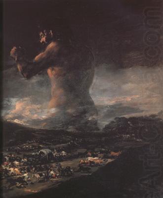 Francisco de Goya The Colossus (mk19) china oil painting image